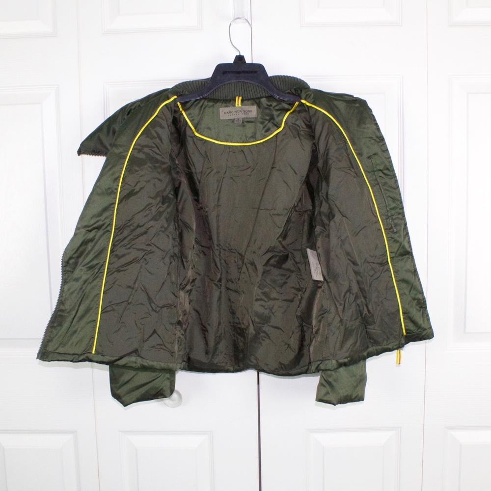 MARC NEW YORK Green Puffer Down Jacket Size S - Picture 6 of 8